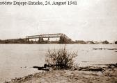 Окуніновський міст в кінці серпня 1941 р.